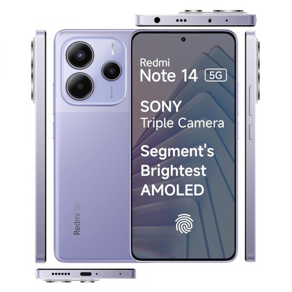 Redmi Note 14 5G 8GB RAM 256GB Mist Purple