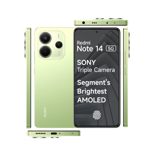 Redmi Note 14 5G 8GB RAM 256GB Lime Green