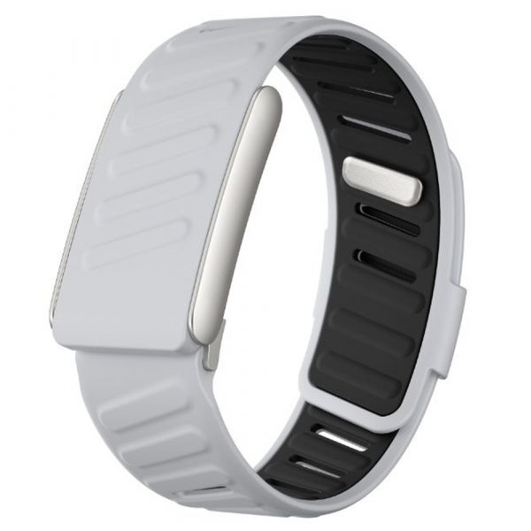 Whoop 5.0 One & Peak Silicone Strap | Light Grey & Black