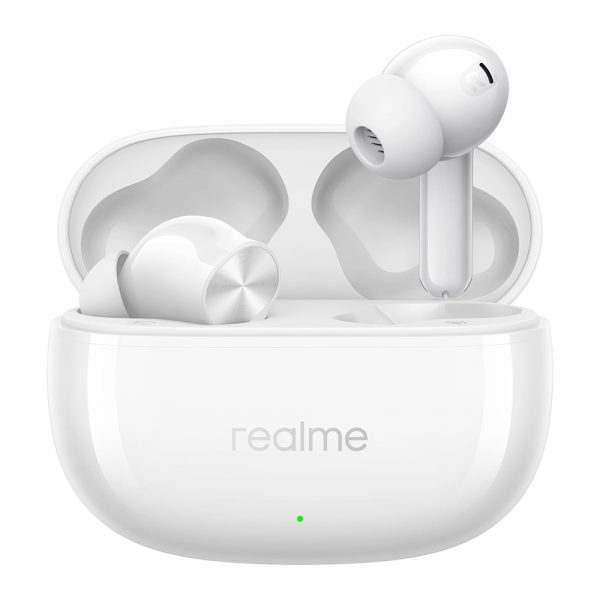 Realme Buds T200 Lite Earbuds – Moonlight White