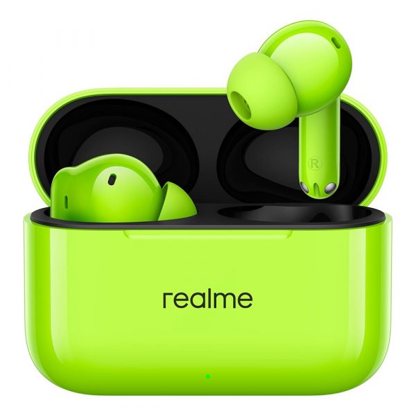 Realme Buds T200 TWS Earbuds – Neon Green
