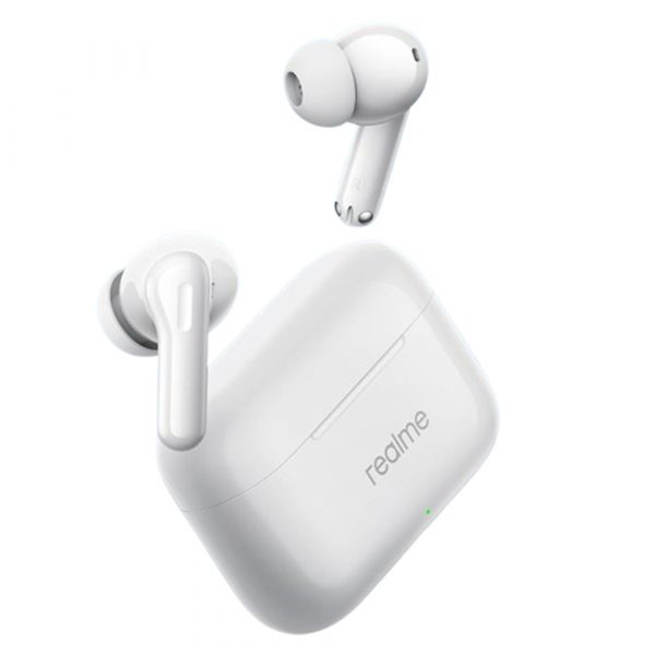 Realme Buds T200 TWS Earbuds – Snowy White