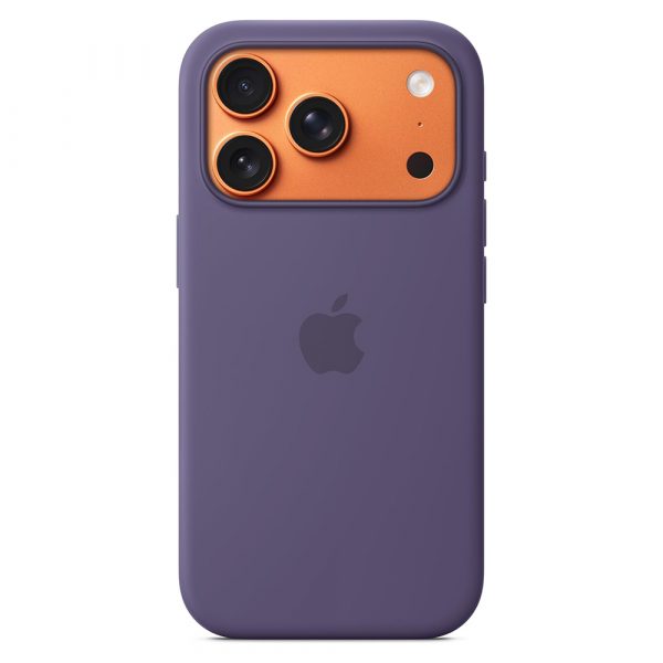 iPhone 17 Pro Silicone Case with MagSafe – Purple