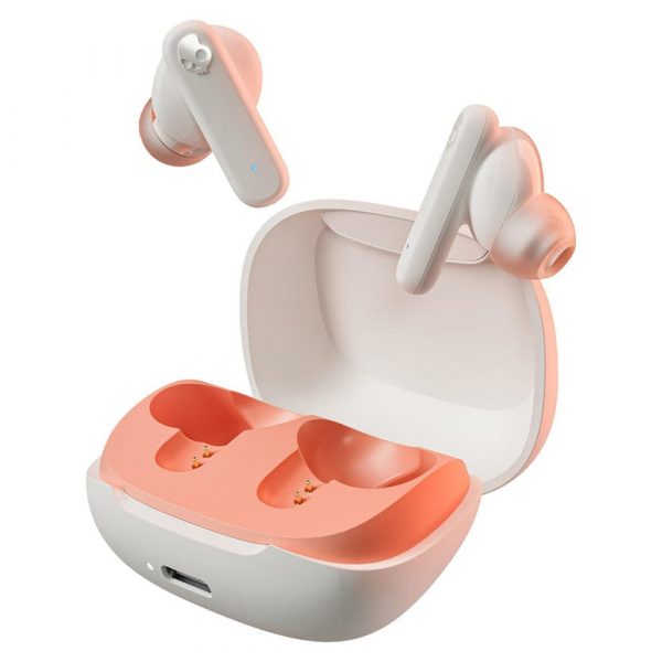 Skullcandy Smokin’ Buds (Bone/Orange Glow)