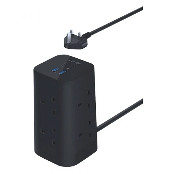 Anker Tower Extension Lead with USB Slots, 12-in-1