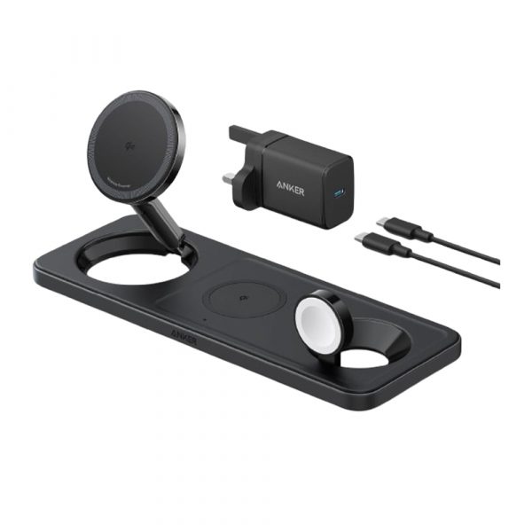 Anker MagSafe Foldable 3-in-1 Wireless Charging Station