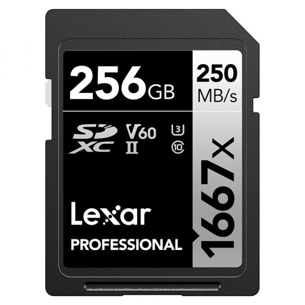 Lexar® Professional 256GB 1667x SDXC™ UHS-II