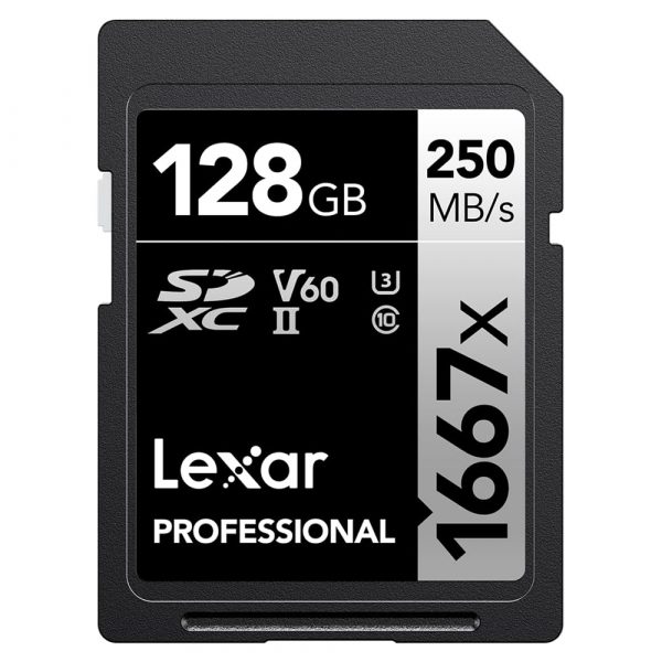 Lexar® Professional 128GB 1667x SDXC™ UHS-II